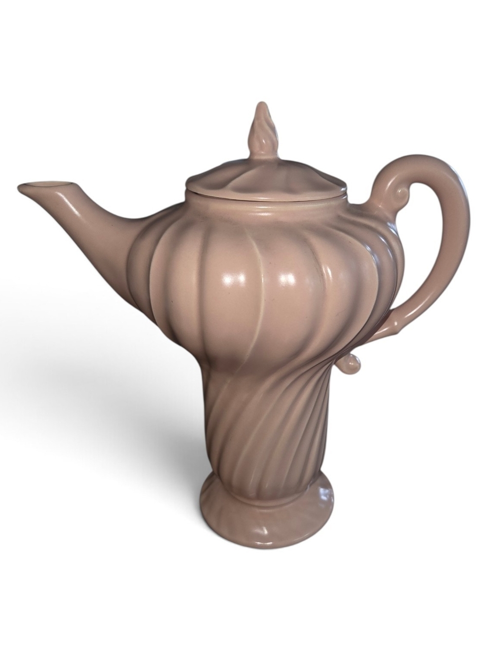 Vintage Franciscan Coronado Coral Pink Coffee/Tea Pot Art Deco